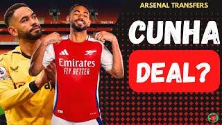 DEAL TIME! ARSENAL SIGNING CUNHA FROM WOLVES IN JANUARY?