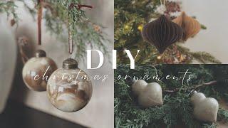 DIY Christmas Ornaments || Budget Friendly & Easy || High End Designer Dupes