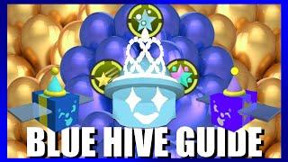 Detailed Blue Hive Guide (With Timestamps) | Roblox Bee Swarm Simulator Hive Composition Guide