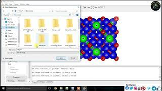 How to create crystal structure of NiFe2O4 material, Bond length and Angle using VESTA Software