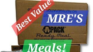 Great Value - Ameriqual APack MRE'S - Case 12 ct