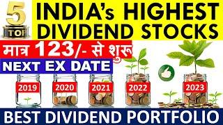 DIVIDEND STOCKS  HIGHEST DIVIDEND PAYING STOCKS 2024  BEST DIVIDEND SHARES PORTFOLIO FOR 2024