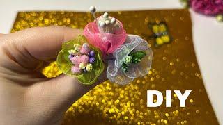 ПОДАРОК на 8 Марта /DIY/Ribbon Flowers