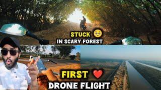 Stuck in a Scary Forest & My First DJI Drone Flight Adventure! Amiralyofficial