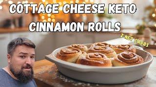 Cottage Cheese Keto Cinnamon Rolls! LOW CARB Delicious and Easy Recipe!