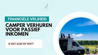 Is je camper verhuren passief inkomen?  | Camper verhuren via goboony