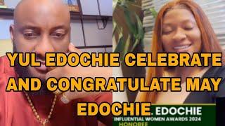 YUL EDOCHIE CELEBRATE AND CONGRATULATE MAY EDOCHIE