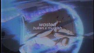 juice wrld, huken x murkish - wasted (sped up + reverb)