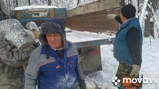 заготовка дров 2021,газ 66 по снегу.firewood harvesting 2021,gas 66 on snow