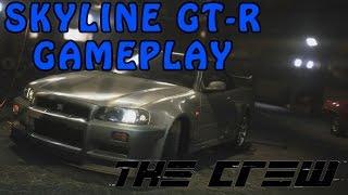 The Crew Beta Nissan Skyline GT-R (R34) Gameplay!