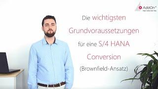 Allgemeine Voraussetzungen für S4HANA - Technik & Applikation / Road to S/4HANA Staffel 1 Folge 1