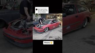 IS IT REALLY A 500HP V8 HONDA CRX?!?