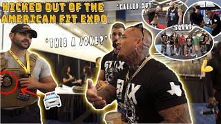 STAX GETS BANNED FROM THE AMERICAN FIT EXPO!! | TRAVEL & FAN MEET UP