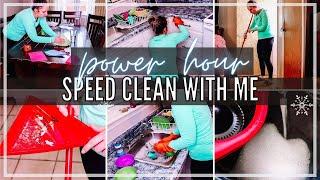 2022 TACKLE YOUR MESS | POWER HOUR SPEED CLEAN WITH ME | Quick Cleaning Motivation | Brianne Walter