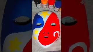  Making a Philippine Inspired Festival Mask ️   #festivalmask #festival#crafting#mask#trending