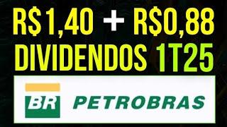 PETR4: DIVIDENDOS da PETROBRAS devem SURPREENDER no 1º trimestre de 2025 #petr4 #ações #dividendos