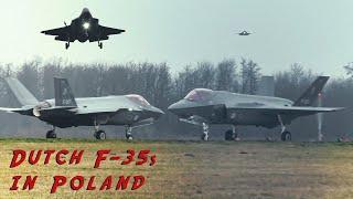 ROYAL NETHERLANDS AIR FORCE | F-35 Lightnings in POLAND