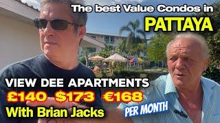 Condos in Pattaya from £140. View Dee Apartments Revisited in January 2025. With Brian Jacks