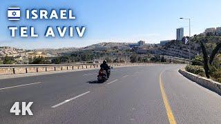 [4K] ROAD TRIP - TEL AVIV and JERUSALEM  | ISRAEL