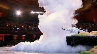 Science Guy Nick Uhas Blows Up Howie on Stage - America's Got Talent 2017