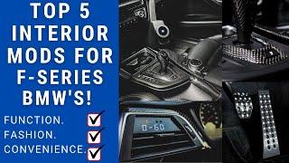 THE 5 BEST INTERIOR MODS FOR BMW M2, M3, M4 | RANKED