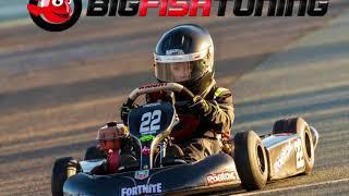 Teesside karting 2019 Thomas potter gets airborne plus interview