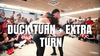 Duck Turn + Extra Turn Bachata Film Room Bachata Breakdown