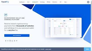 FaucetPay промежуточный микро-кошелёк для Bitcoin-кранов и других криптовалют | Замена FaucetHub