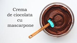 Crema de Ciocolata cu Mascarpone pentru Tort si Prajituri | Robert Eisler