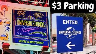 The Closest, Easiest and Cheapest Parking at Universal Studios Hollywood (SECRET Parking Hack)