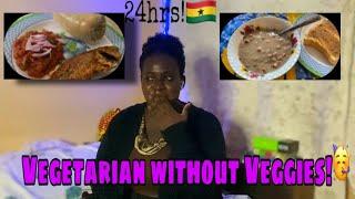 Going VEGAN for 24hours!!|| Vlogmas 2021 Day 2|| Nelly Blankson