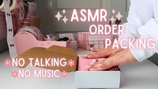 ASMR Small Business Order Packing | Let's pack orders ASMR edition, packaging orders ASMR