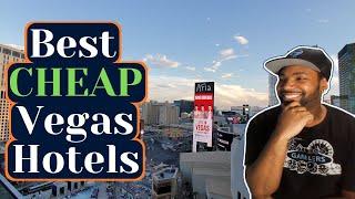 The Best CHEAP Hotels In Las Vegas! *Vegas On A Budget* 