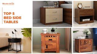 Top 5 Bedside Tables | Latest Bedside Table Design | Best Sidetable for Bedroom | WoodenStreet