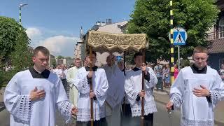 Relacja z uroczystości Bożego Ciała w Pelplinie 2024