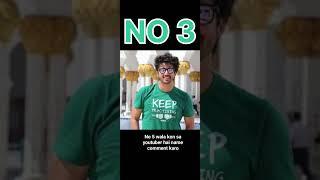 top 5 indian vlogger, #gaurav taneja, #shorts