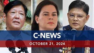 UNTV: C-NEWS | October 21, 2024