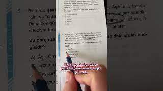 2025 Türk Dili ve Edebiyatı: ÖSYM'nin Sevdiği Soru Tarzları.#yks #kpss #türkçe #edebiyatı #ayt #tyt