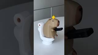 capybara toilet style show#capybara #3d #ornaments #creative #gift #cute #cartoon #funny #new