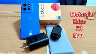 Motorola edge 50 Neo50MP CAMERA  Sony LYTAI -70OC 68w fast charger #youtube #unboxing #trending