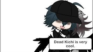 Pregame Shuichi and Dead Kokichi meet