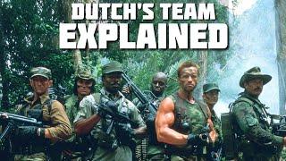 Who Were Dutch's Team From PREDATOR