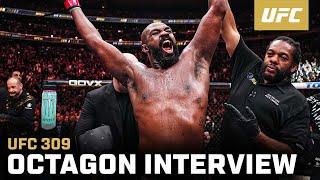 Jon Jones Octagon Interview | UFC 309