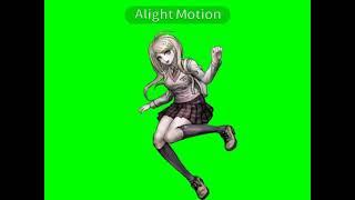 Kaede alight motion tween but with brighter greenscreen (feel free to use)