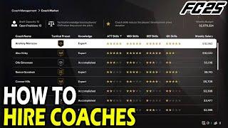 How to Hire Coaches in EA FC 25