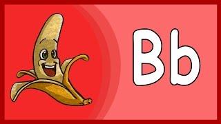 Letter B song abc mouse - alphabet songs for kindergarten - Phonics letter B-Song