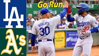Athletics vs. Dodgers Game Highlights, Aug 2 2024| MLB Highlights 2024