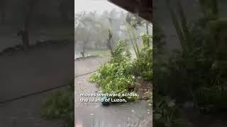 Philippines Devastated by 4 Typhoons in a Month: Typhoon Taraji Hits Northern Luzon Hard