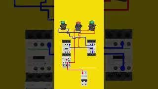 reverse forward starter control wiring diagram@electricianhelprj