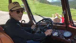 Oldtimer Bus Davos